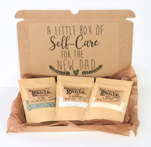 Load image into Gallery viewer, &#39;A Little Box of Self-Care For The New Dad&#39; Set Of 3 Gift set
