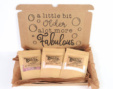 Load image into Gallery viewer, &#39;A Little Bit Older, A Lot More Fabulous&#39; Set of 3 Gift set
