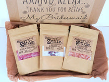 Load image into Gallery viewer, &#39;Aaand Relax... Thank you for Being My Bridesmaid&#39; Set of 3 Gift set
