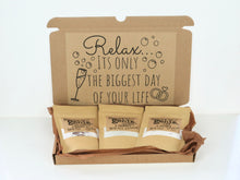 Load image into Gallery viewer, &#39;Relax... Its Only the Biggest Day of Your Life&#39; Set of 3 Gift set
