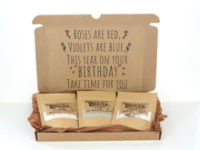 Load image into Gallery viewer, &#39;Roses are Red, Violets are Blue&#39; Birthday Set of 3 Gift set
