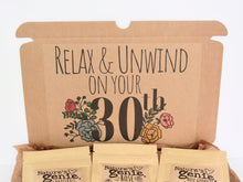 Load image into Gallery viewer, &quot;Relax and Unwind on your 30th&quot; Gift Set (Pick &amp; Mix)
