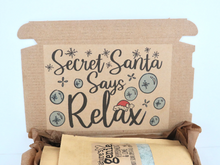 Load image into Gallery viewer, &#39;Secret Santa Says Relax&#39; Mini Gift set
