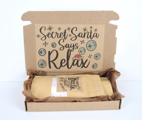 'Secret Santa Says Relax' Mini Gift set