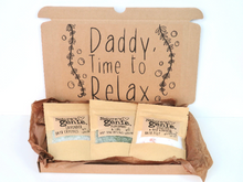 Load image into Gallery viewer, &#39;Daddy, Time to Relax&#39; Set Of 3 Gift set
