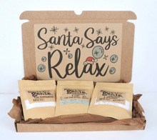 Load image into Gallery viewer, &#39;Santa Says Relax&#39; Set Of 3 Gift set
