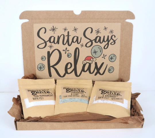 'Santa Says Relax' Set Of 3 Gift set